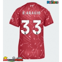 Camisa de Futebol Liverpool Ronald Araujo #33 Equipamento Principal Mulheres 2026-27 Manga Curta